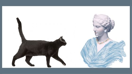 Goddess names for black cats